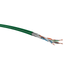 Acome - Câble S/FTP cat7A Standard LSOH-FR 4P touret 500m vert Cca