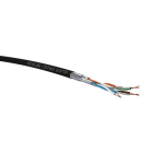 Acome - Câble S/FTP cat6A Premium LSOH-FR 4P touret 1000m noir B2ca