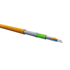 Acome - Câble CR1-FO/C1 12xOS2 int/ext armé acier renforcé fibre de verre Orange