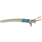 Acome - cable F-UTP cat6 LSOH-FR 4P couronne 100m ivoire Dca