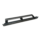 Acome - Panneau de brassage cuivre 24 ports RJ45 Keystone, 19 pouces hauteur 1U droit