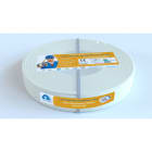 Acome - Câble F/UTP cat6A LSOH-FR 2x4P couronne 100m ivoire Dca