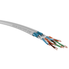 Acome - Câble F/FTP cat6A LSOH-FR 2x4P touret 1000m ivoire Dca