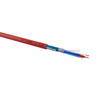 Acome - Câble de téléphonie SYT1 Alarme 2 paires AWG20 Rouge ZH Cca