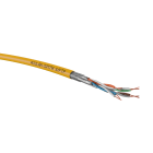 Acome - Câble S/FTP cat7A Standard LSOH-FR 4P touret 1000m jaune Dca