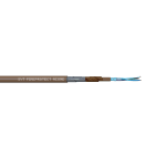 Acome - Câble telephonie SYT2 FIREPROTECT armé 56P AWG24 marron ZH Cca