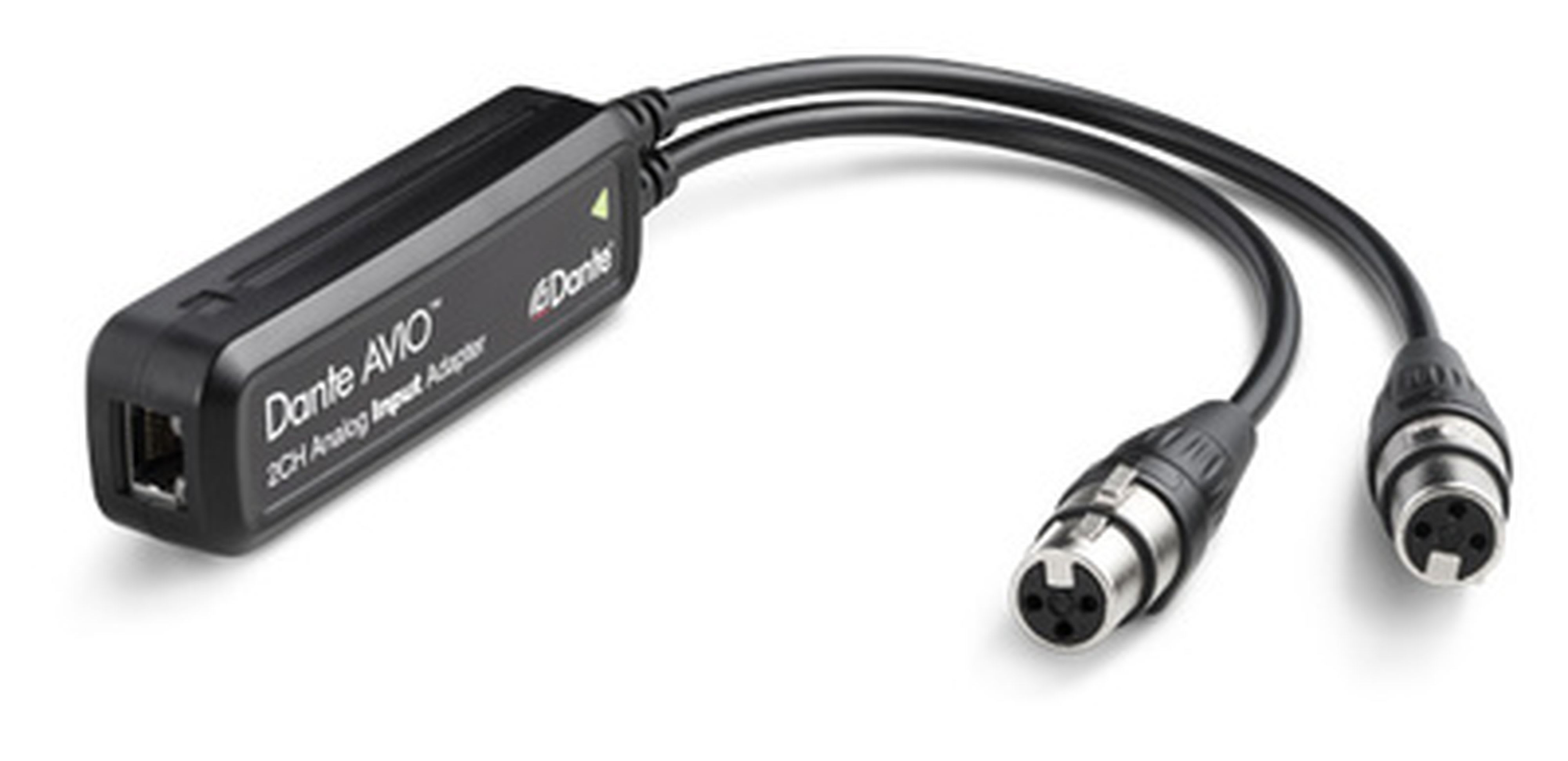 Majorcom - Convertisseur de 2 signaux audio analogiques entrant vers un réseau Dante
