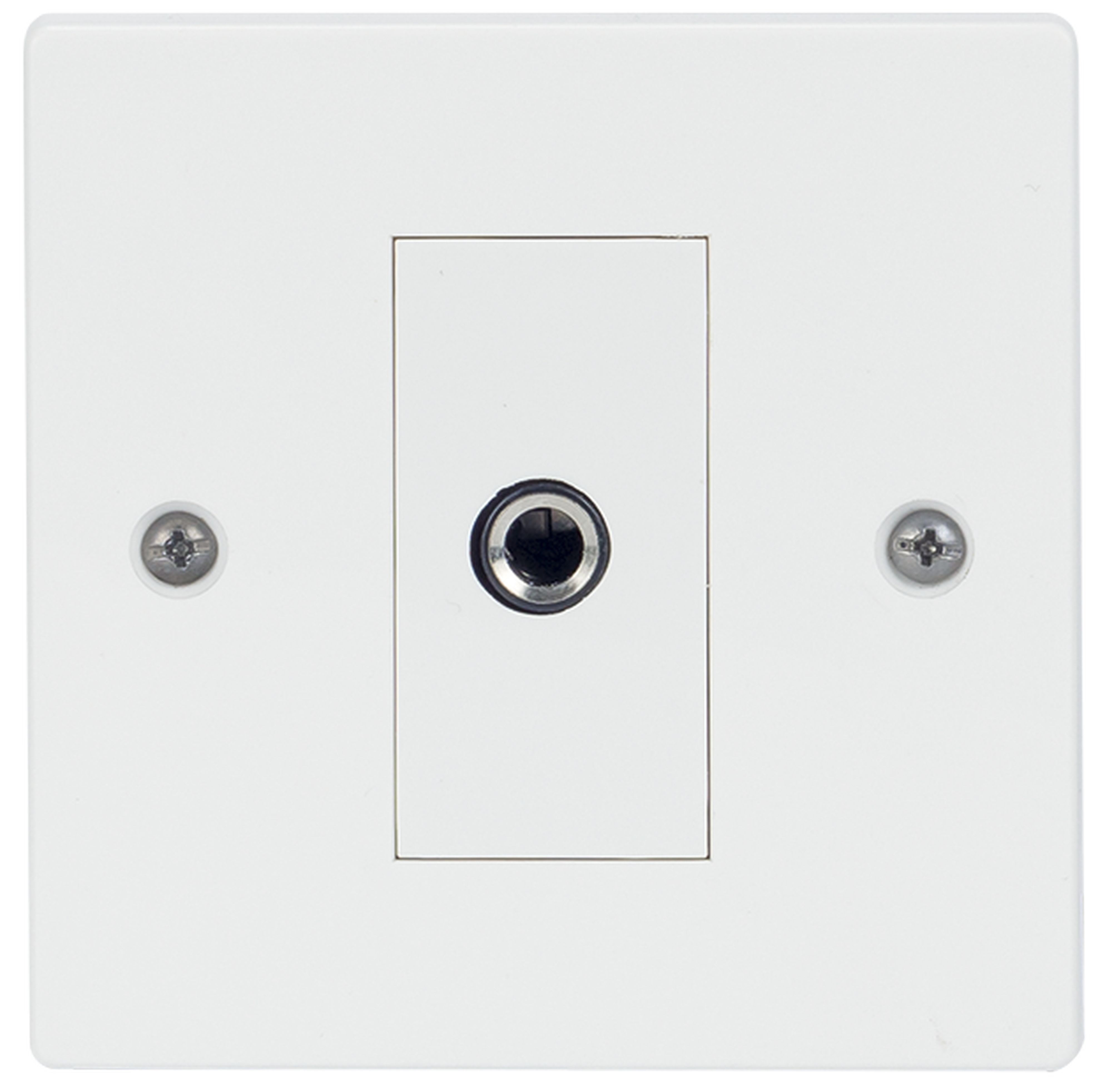 Majorcom - Prise murale Jack 6.35mm TRS femelle 1 module