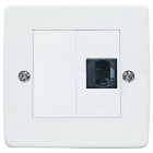Majorcom - Prise murale RJ45 femelle 1 module