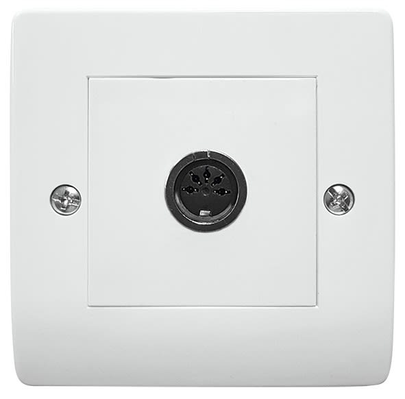 Majorcom - Prise murale DIN 5 broches femelle