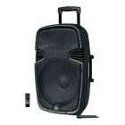 Majorcom - Enceinte amplifiée portable 80W avec micro main, batterie rechargeable