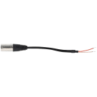 Majorcom - Cordon de liaison XLR 3 broches mâle vers 3 fils nus