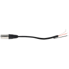 Majorcom - Cordon de liaison XLR 3 broches mâle vers 3 fils nus
