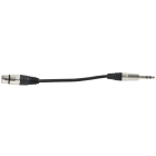 Majorcom - Cordon de liaison XLR 3 broches femelle vers Jack 6.35 stéréo mâle