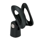 Majorcom - Pince microphone en plastique noir pour microphones