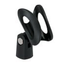 Majorcom - Pince microphone en plastique noir pour microphones