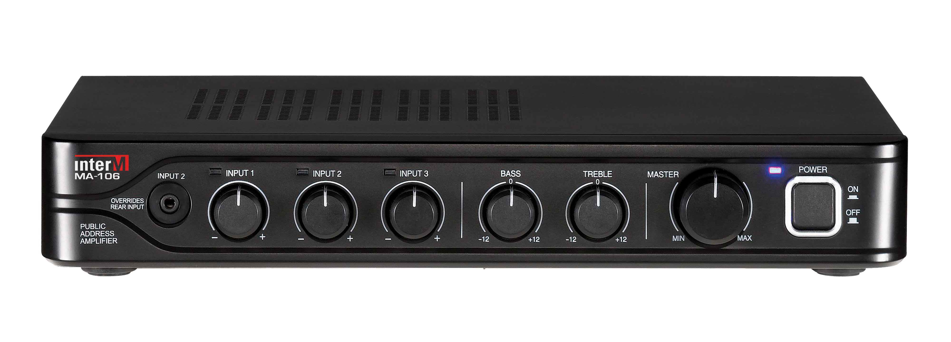 Majorcom - Amplificateur-préamplificateur 60W compact 3 entrées