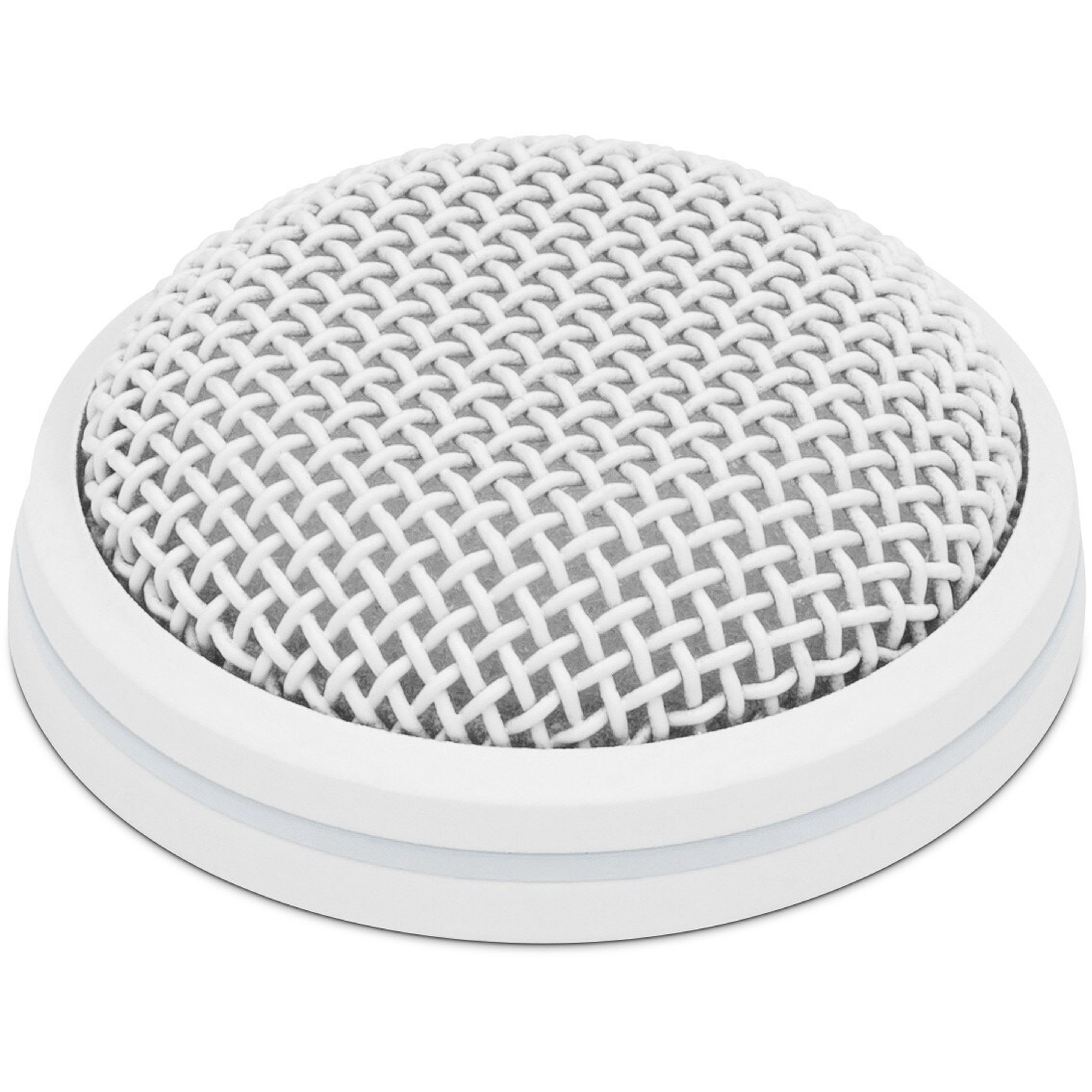 Majorcom - Microphone de surface encastrable blanc