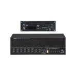 Majorcom - Kit ampli-préampli PAM-336 (360W 5 zones) + PAM-MPM4 (CD/MP3/USB/Tuner)