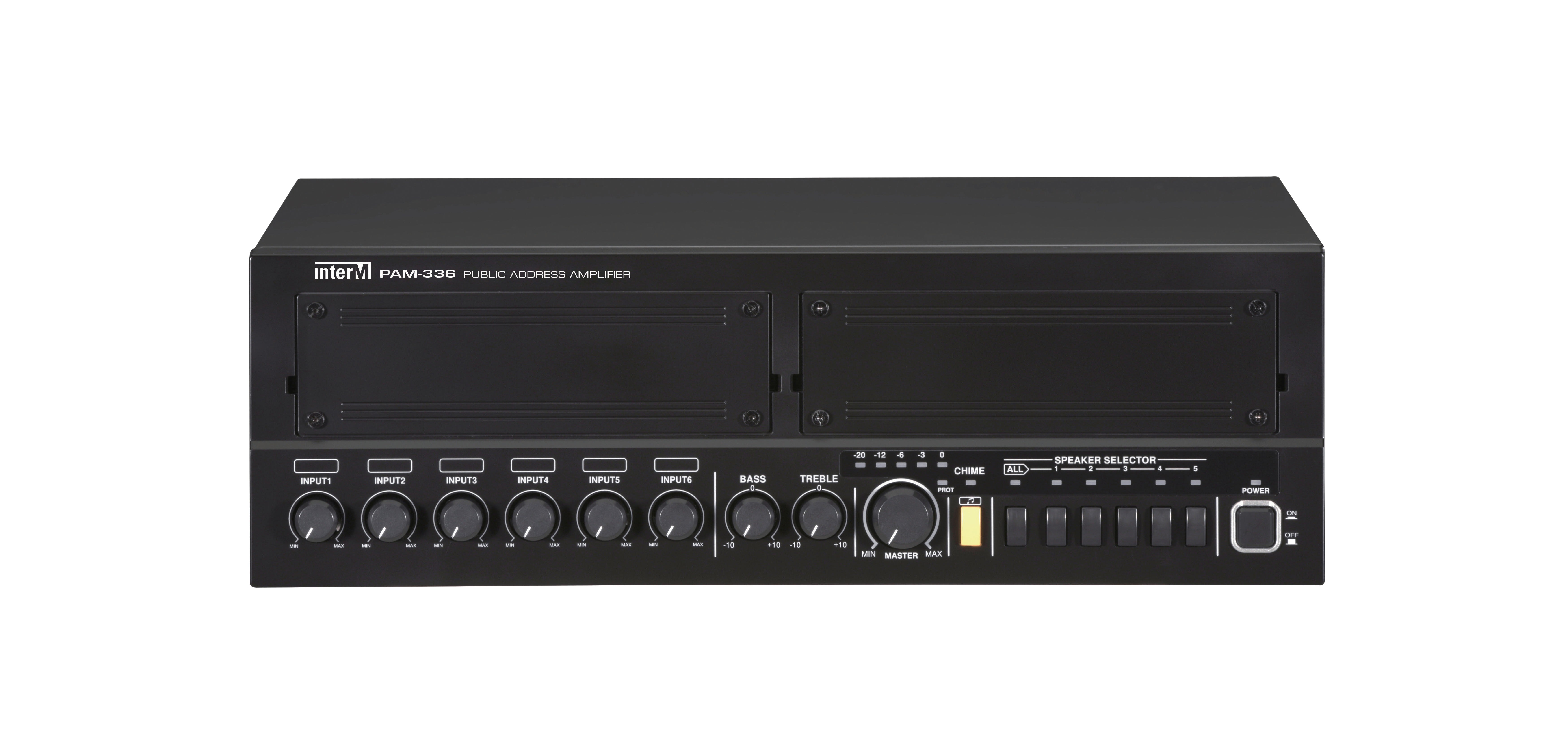 Majorcom - Amplificateur-préamplificateur 360W 5 zones avec sources intégrables