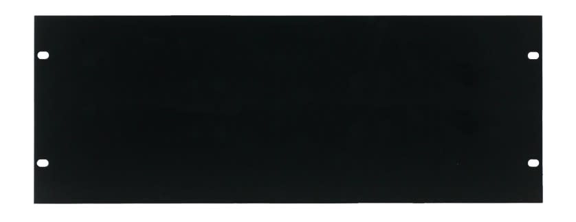 Majorcom - Plaque de bouchage pleine 4U pour racks 19''