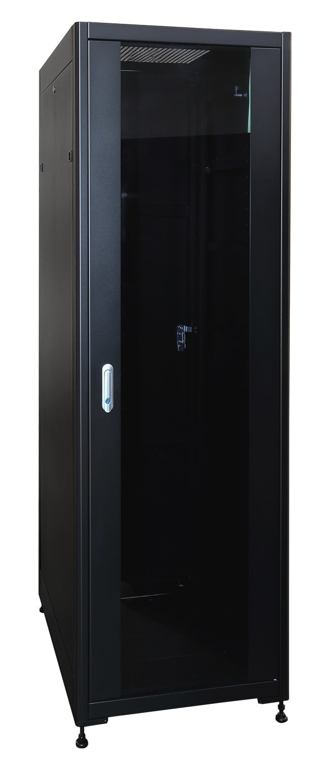 Majorcom - Rack 19'' 37U 600x80mm monté, câblé et testé