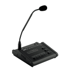 Majorcom - Pupitre microphone d'appel sélectif 5 zones