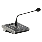 Majorcom - Pupitre microphone d?appel IP noir