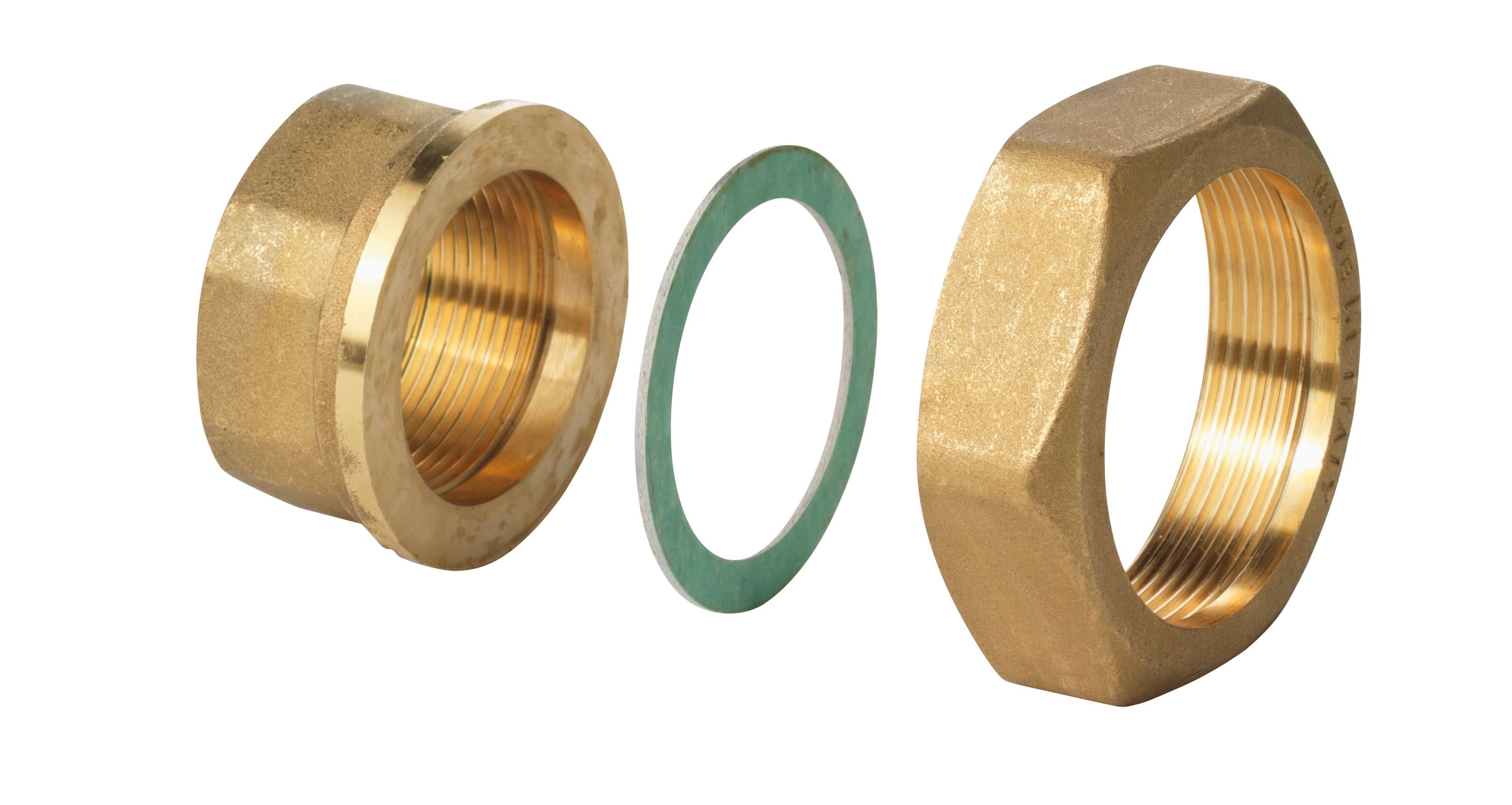 Siemens IBT - Jeu de 2 raccords DN10 en laiton