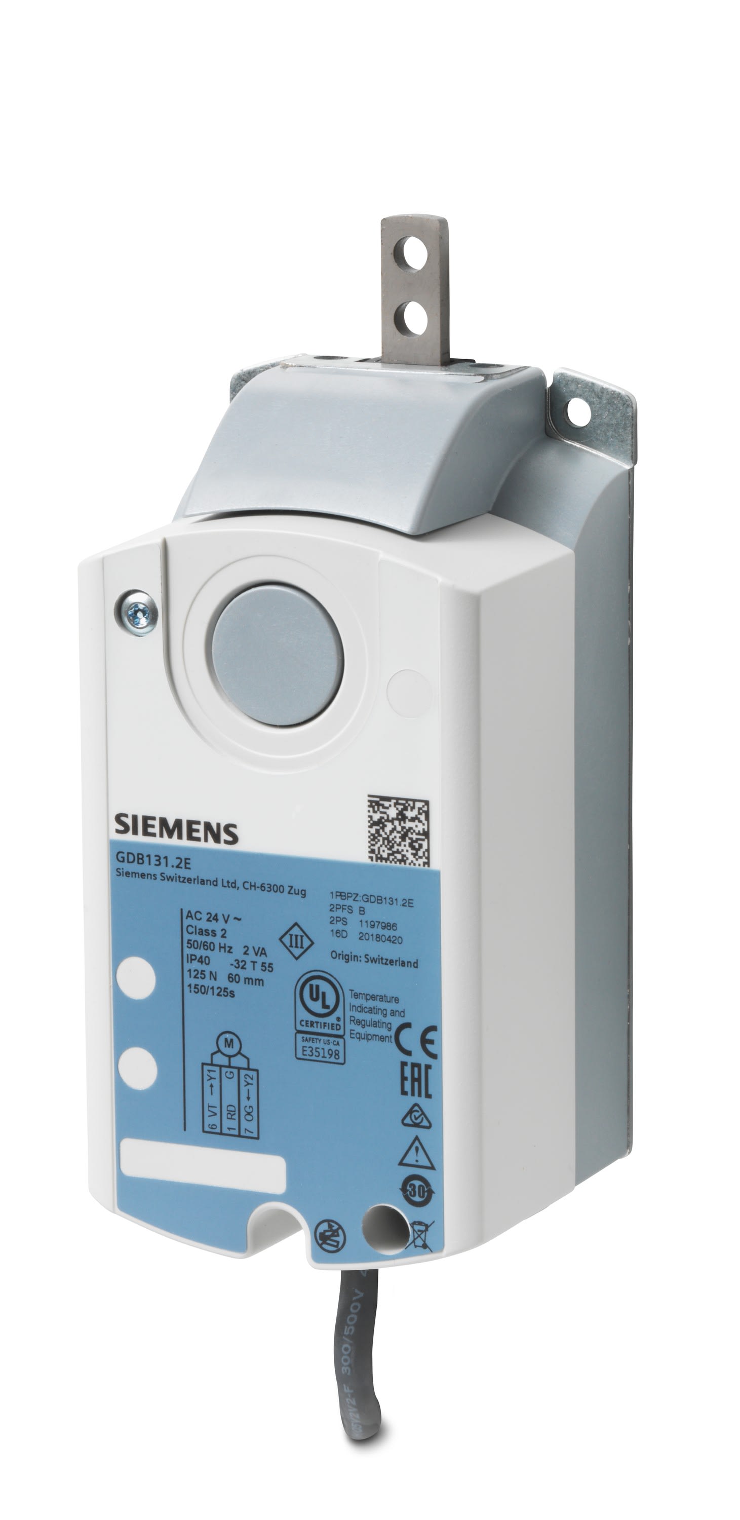 Siemens IBT - ServoM 125N 3pts 24V~ Volet linéa.