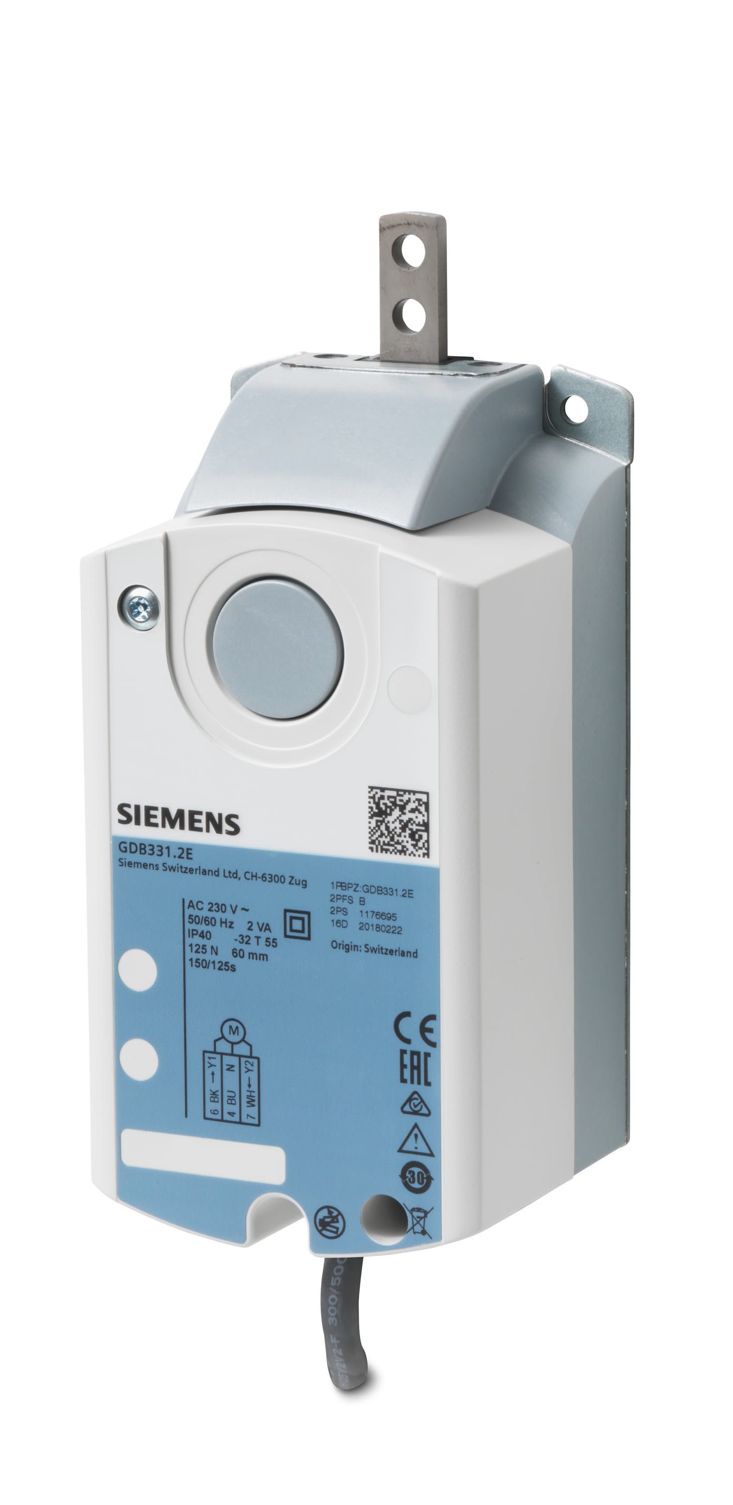 Siemens IBT - ServoM 125N 3pts 230V~ Volet linéa.