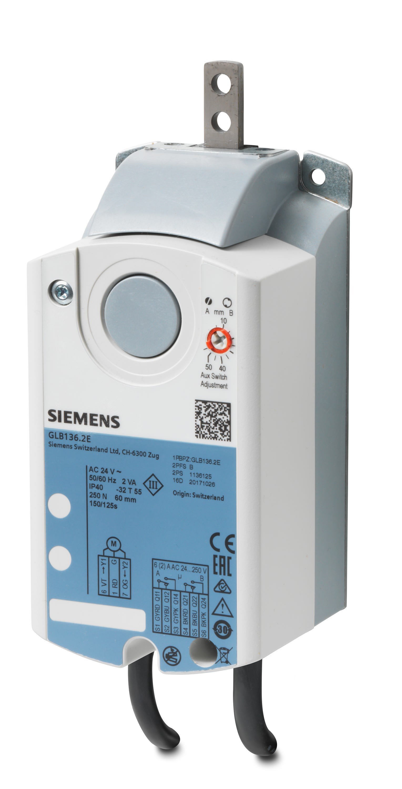 Siemens IBT - ServoM 250N 3pts 24V~ Volet linéa.