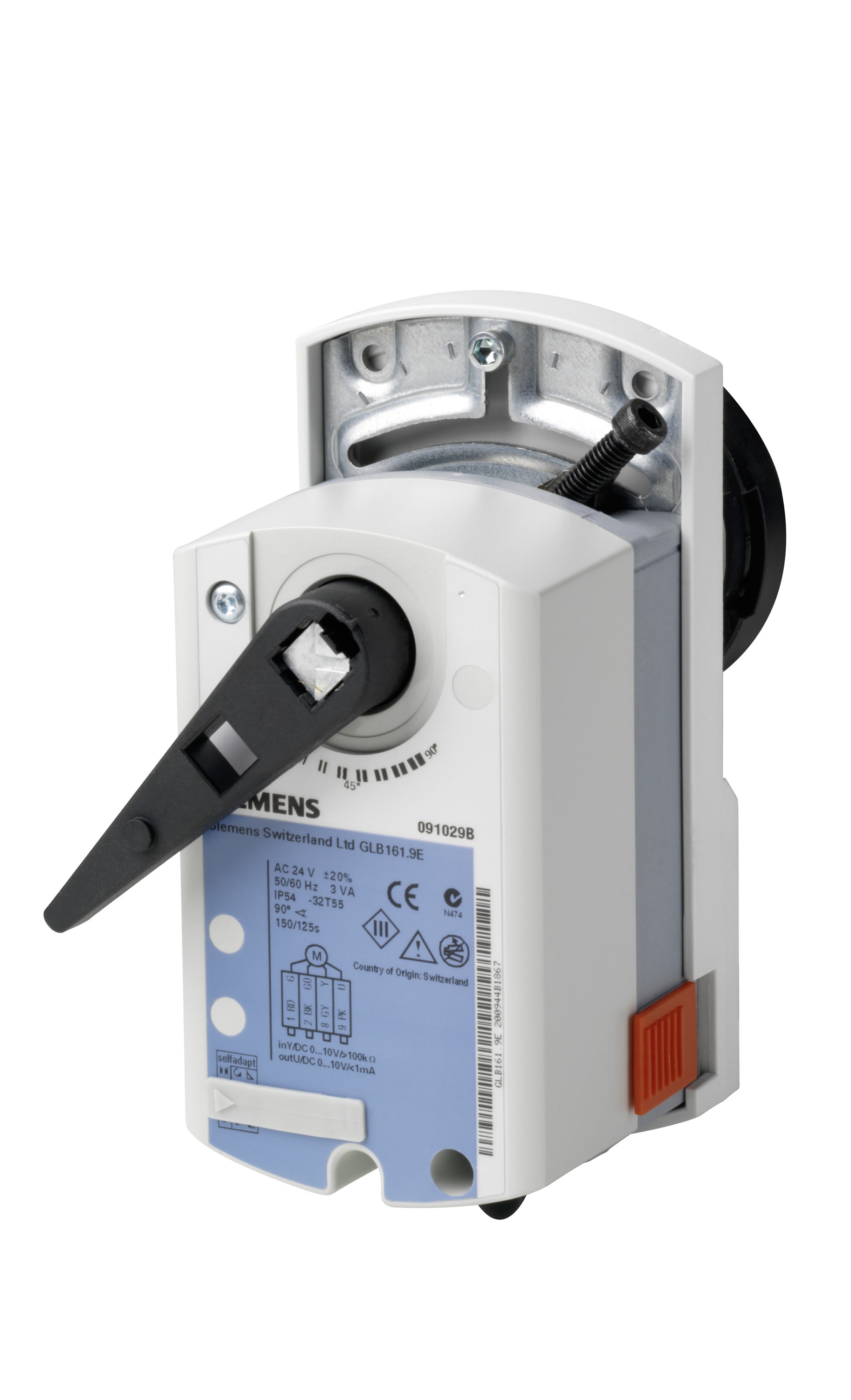 Siemens IBT - ServoM 10Nm 0..10V- 24V V. bois. sphér.