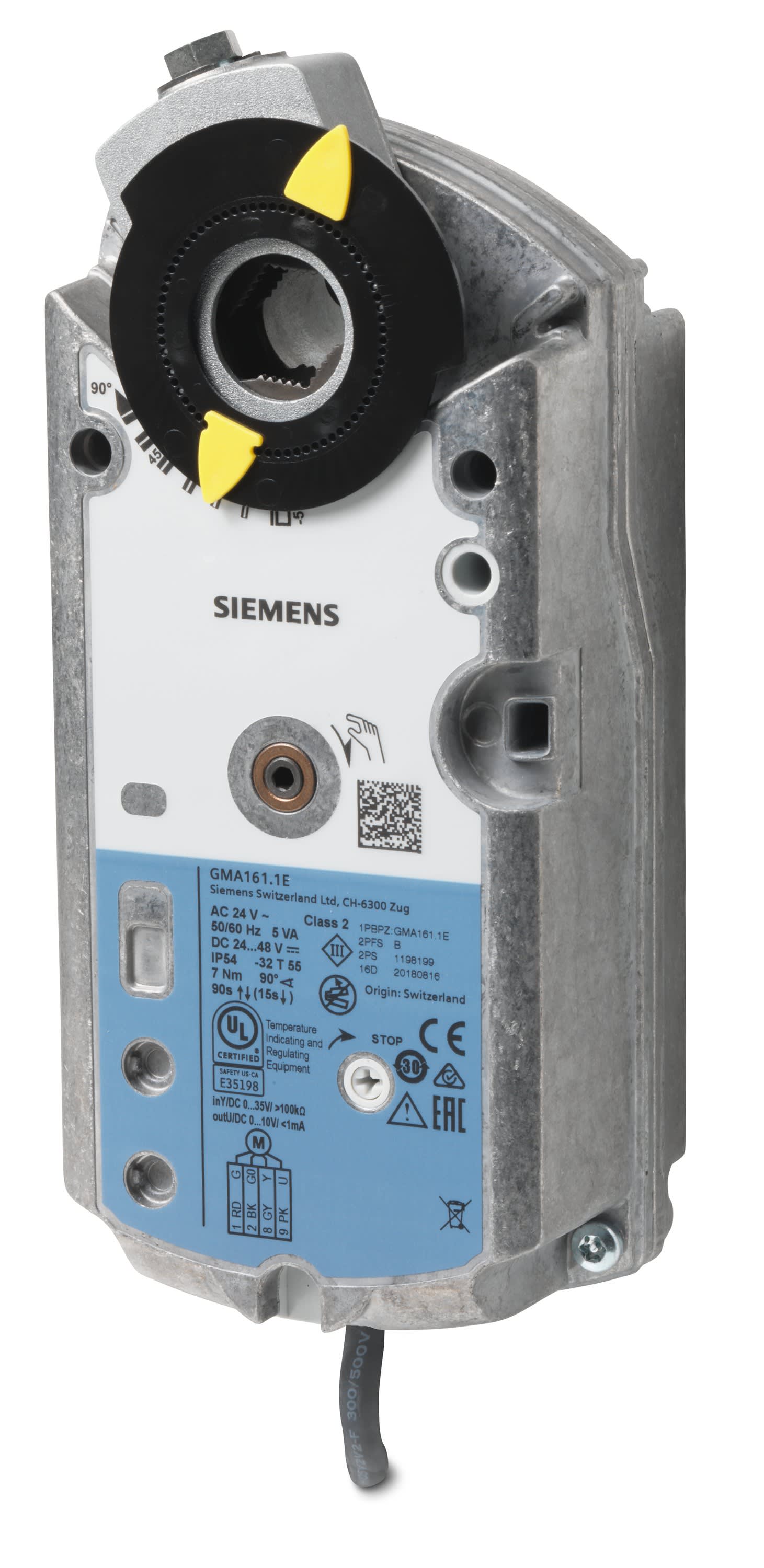 Siemens IBT - ServoM 7Nm 0..10V- 24V RaZ Volet rota.