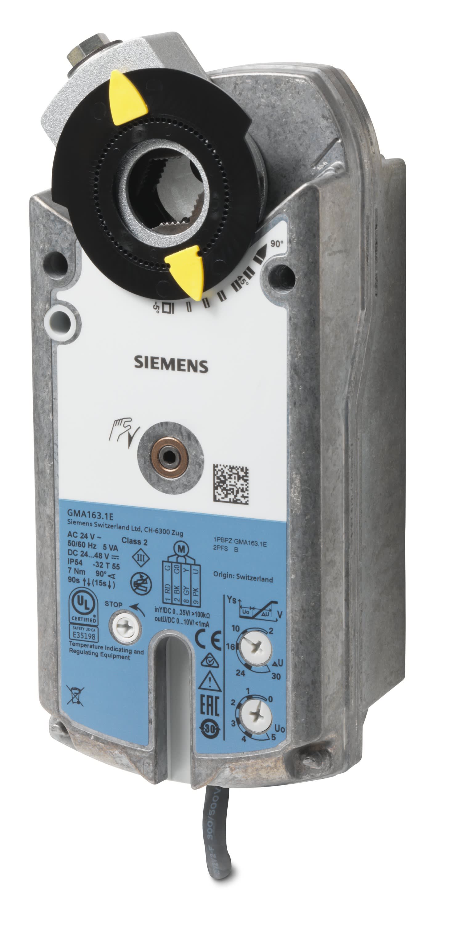 Siemens IBT - ServoM 7Nm 0..10V- 24V RaZ Volet rota.