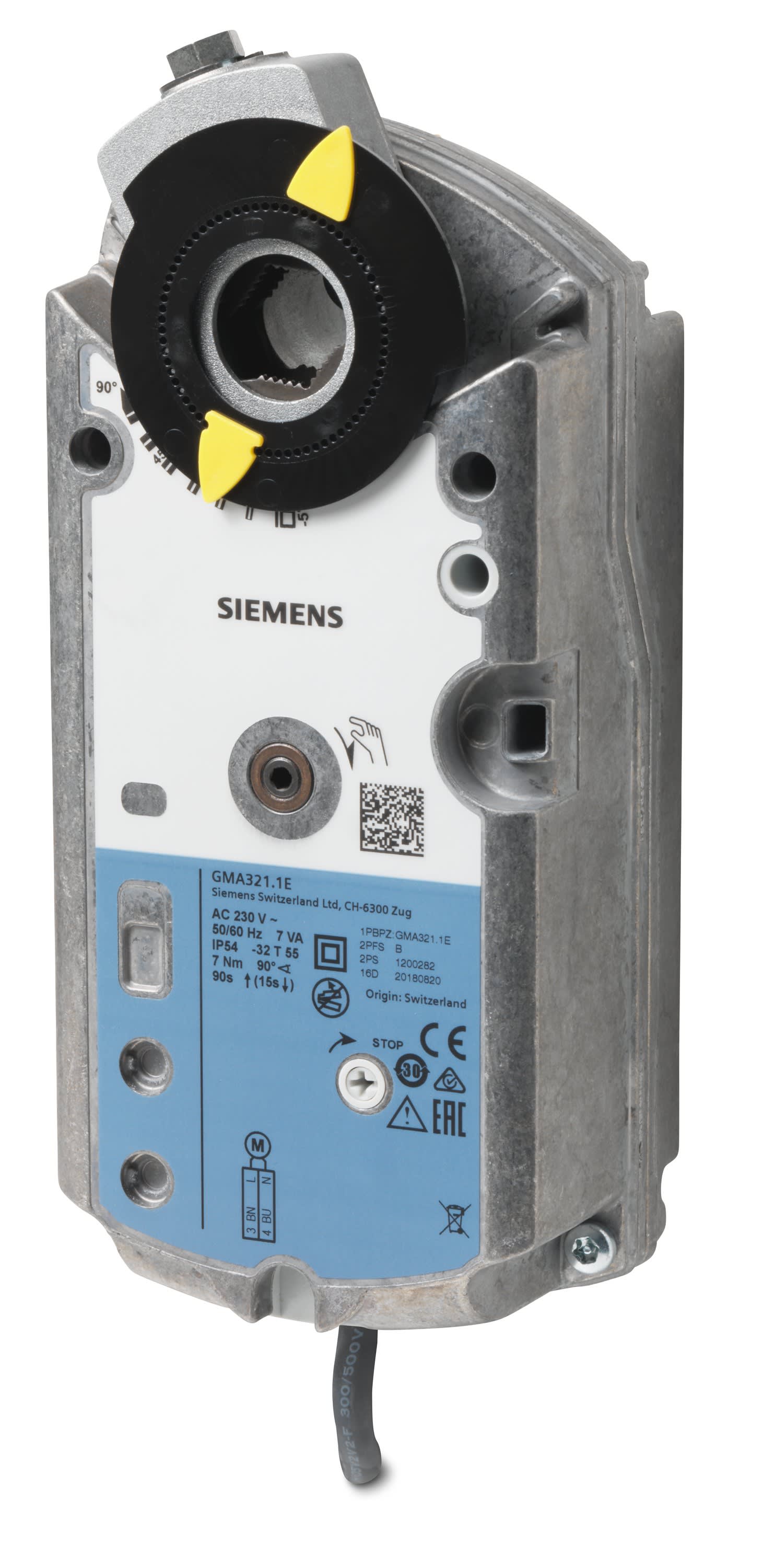 Siemens IBT - ServoM 7Nm 2pts 230V RaZ Volet rota.