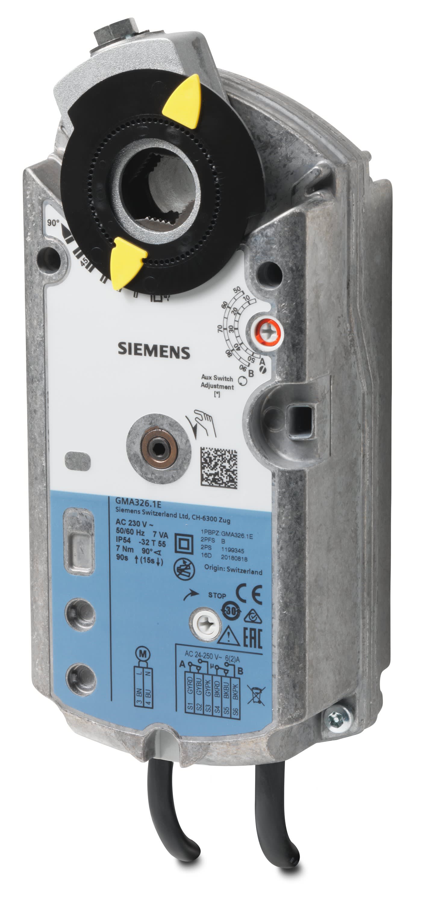 Siemens IBT - ServoM 7Nm 2pts 230V~ RaZ Volet rota.