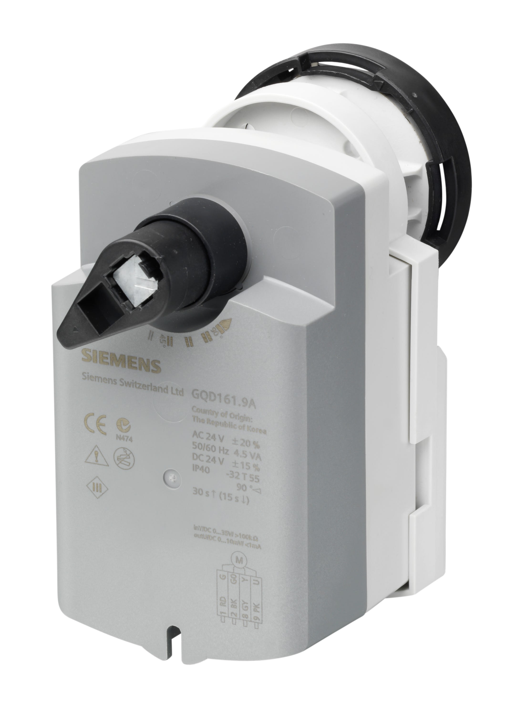 Siemens IBT - ServoM 2Nm 0..10V- 24V RaZ V. b. sphér.
