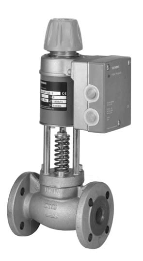 Siemens IBT - Vanne magnétique eau surch. DN20 kvs 5