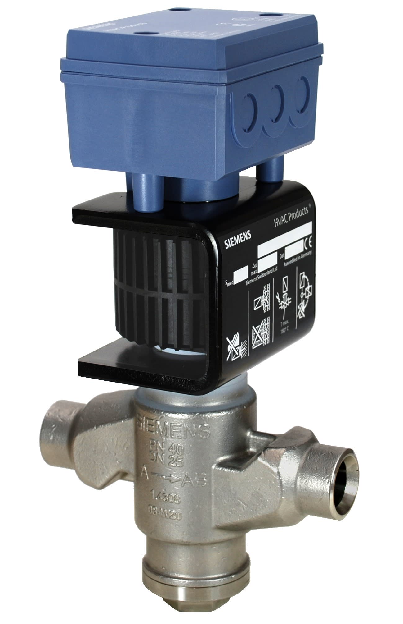 Siemens IBT - Vanne frigorifique ammoniac kvs 2,5m3 h
