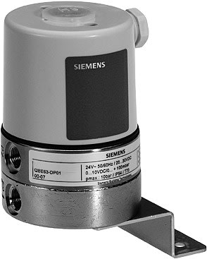 Siemens IBT - Sonde pression diff. 0..10V PN10 0,2 bar