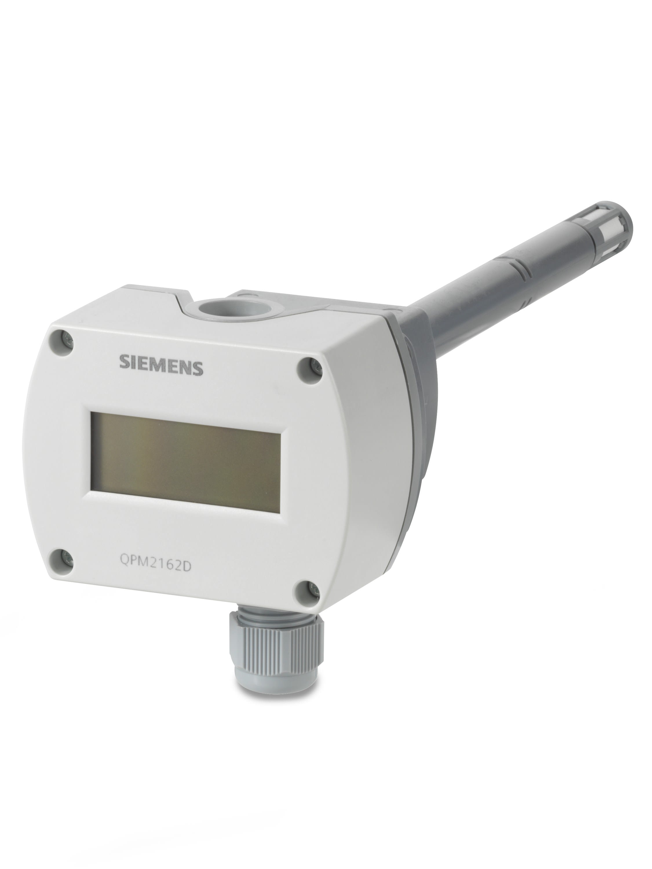 Siemens IBT - Sonde qualité air gaine CO2+T+H LCD