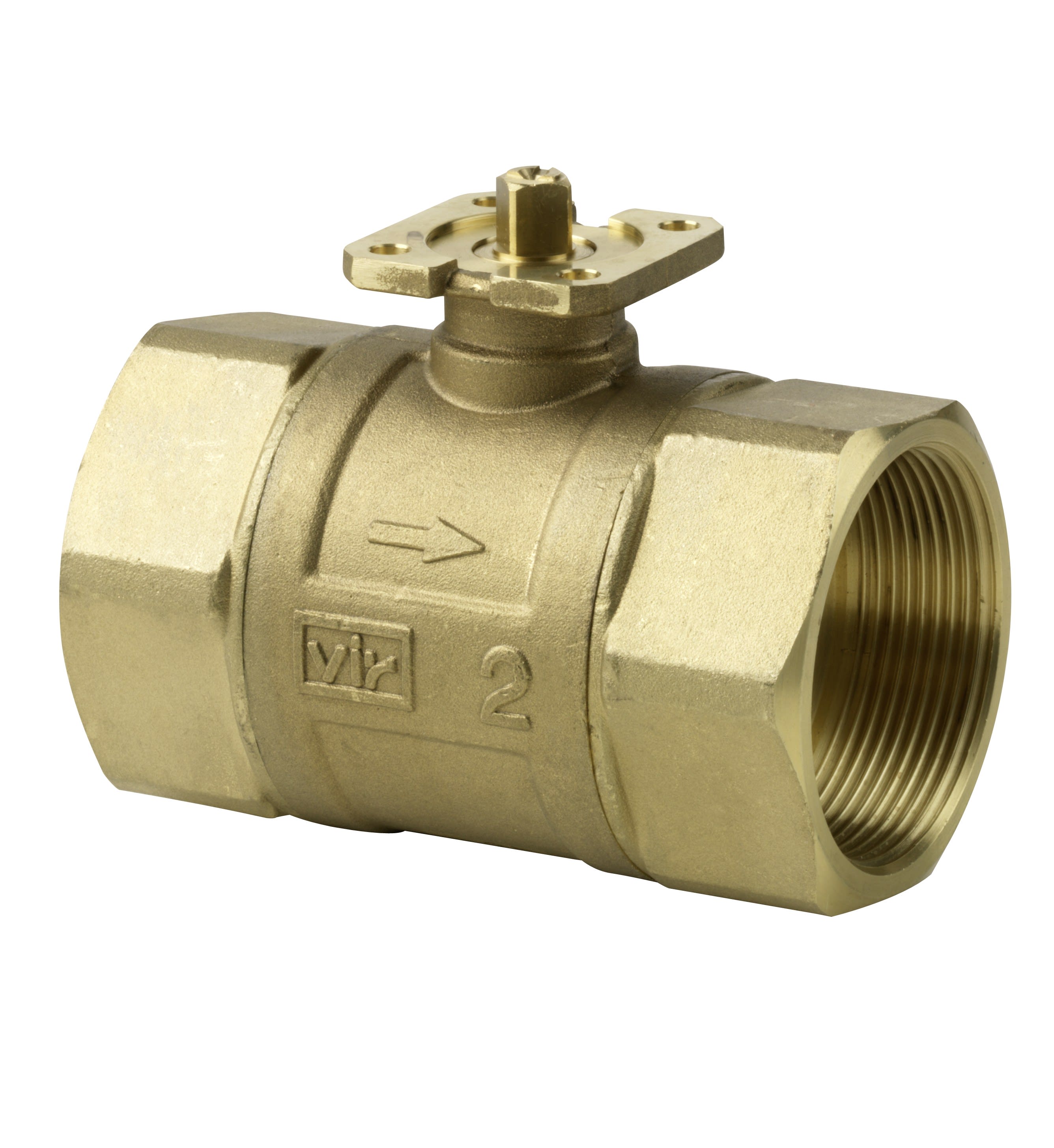 Siemens IBT - Vanne boiss. sphér. PN40 2V DN50 kvs 25