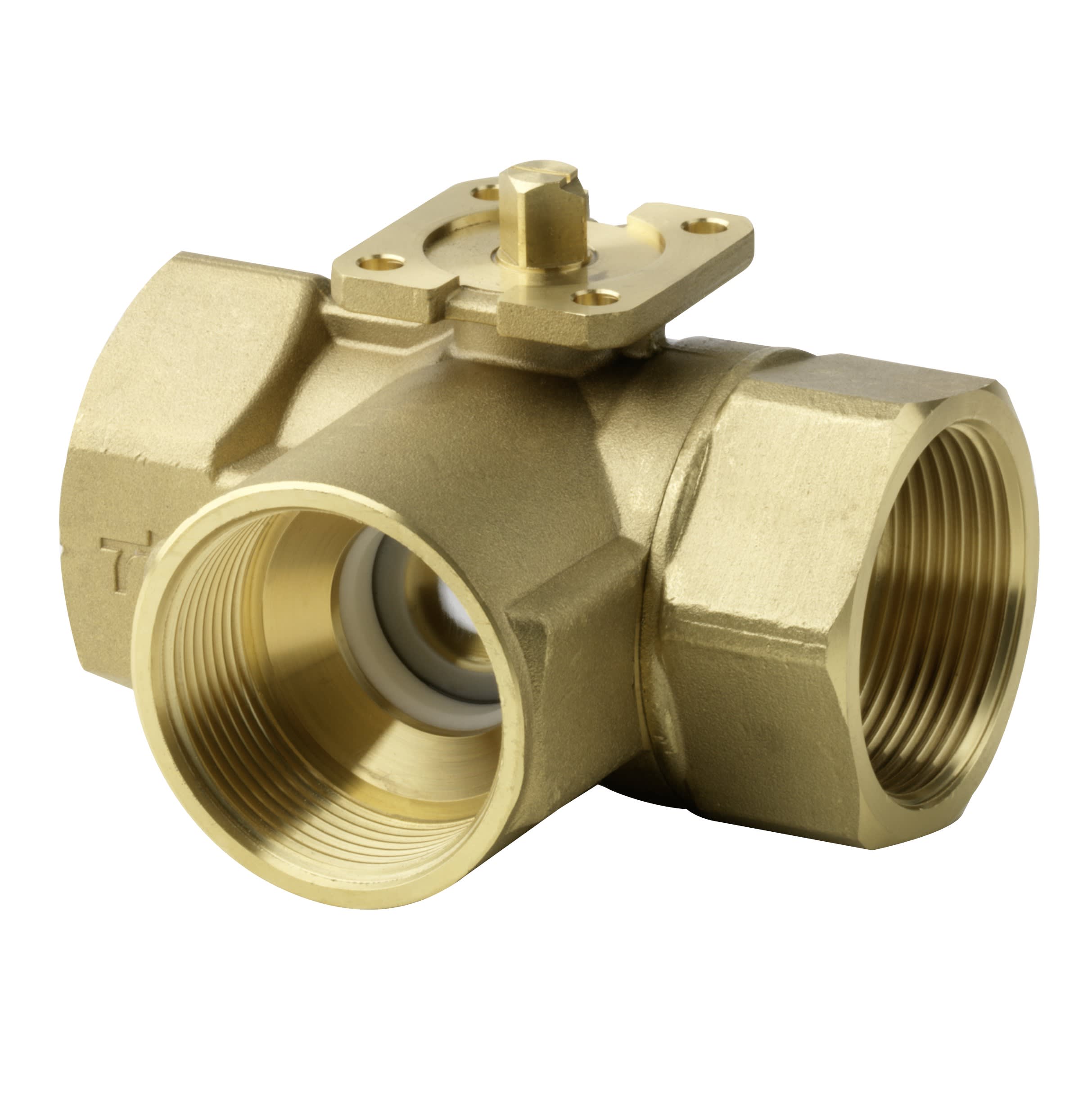 Siemens IBT - Vanne boiss. sphér. PN40 3V DN40 kvs 25