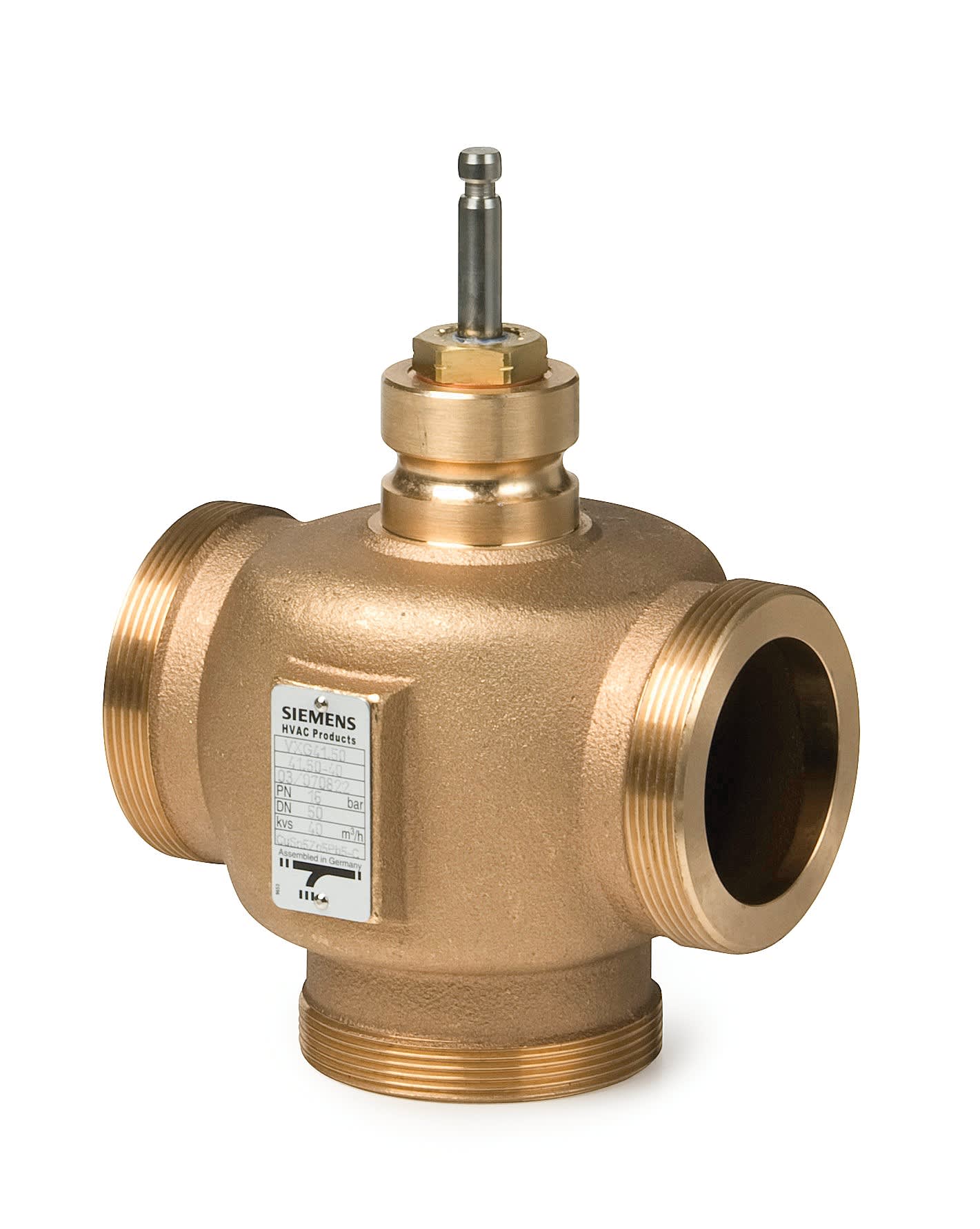 Siemens IBT - Vanne siège 20mm PN16 3V DN32 kvs 16