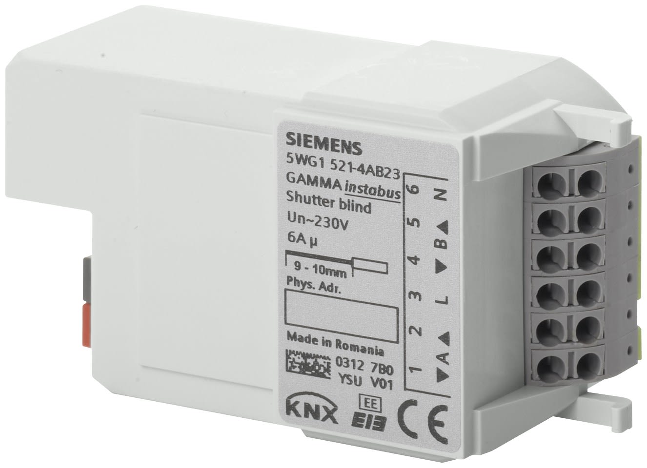 Siemens IBT - Actionneur pour store 2x230 Vca 6A