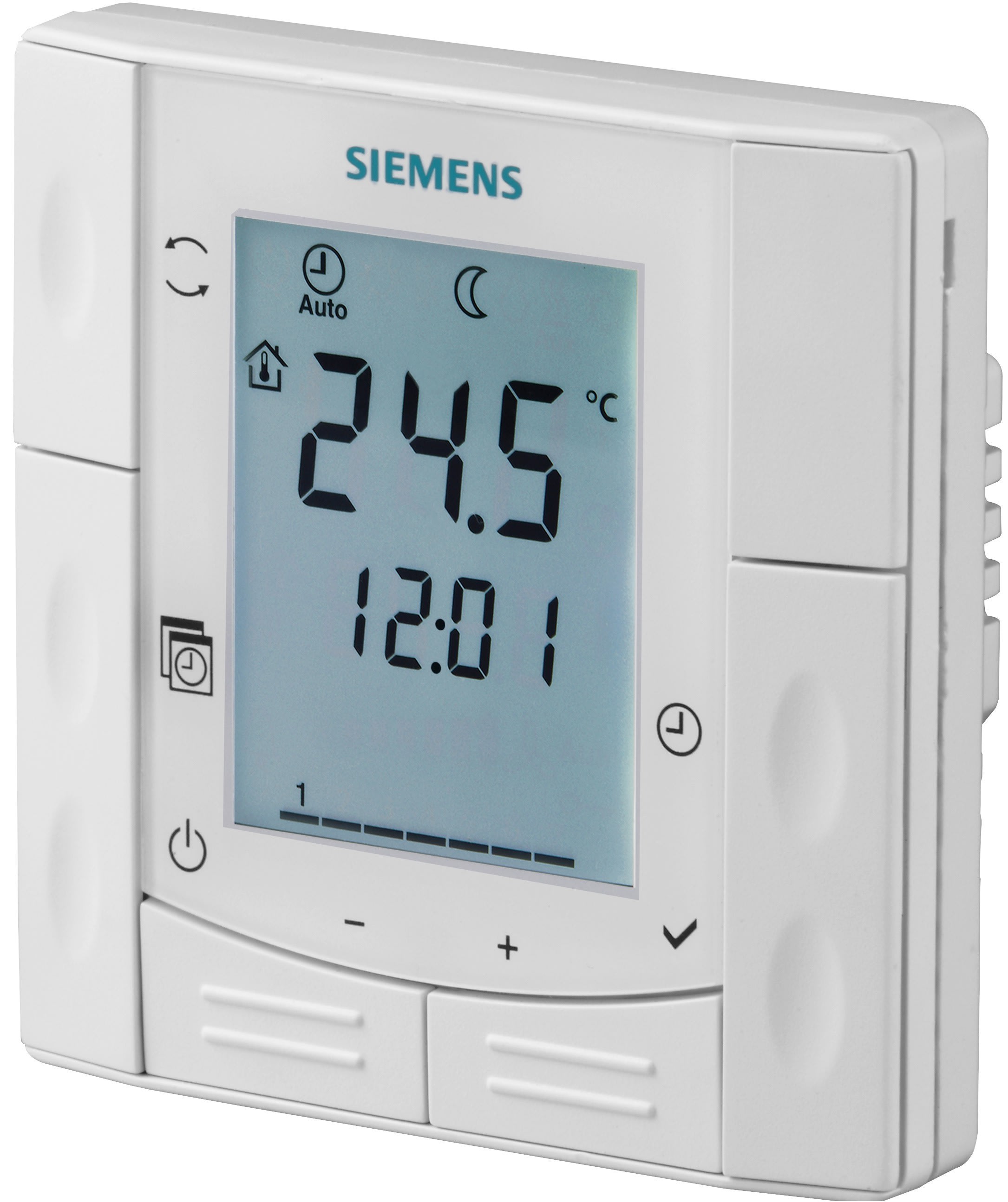 Siemens IBT - Thermostat ambiance prog. semi encastré