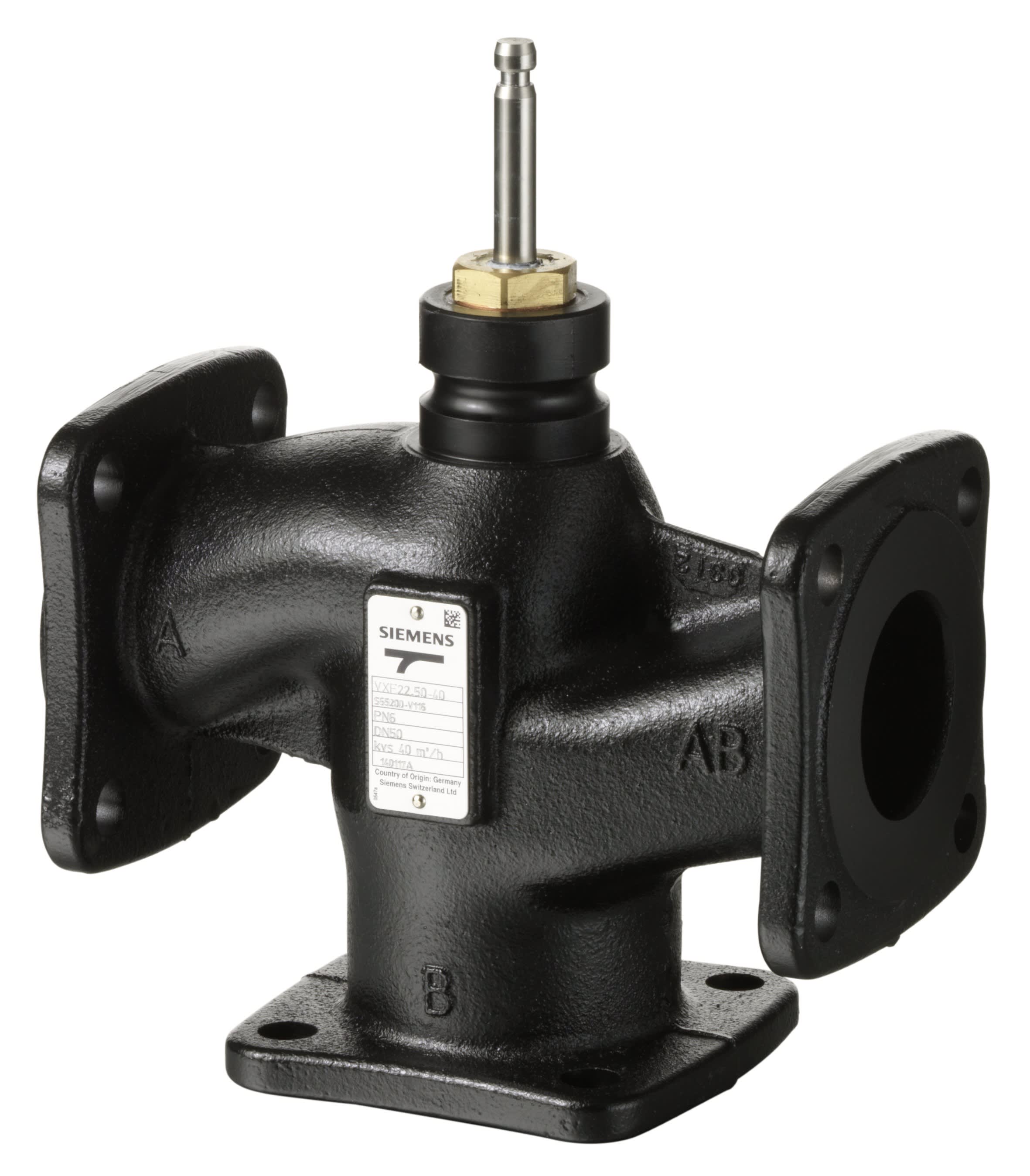 Siemens IBT - Vanne siège brides PN6 3V DN25 kvs 2.5