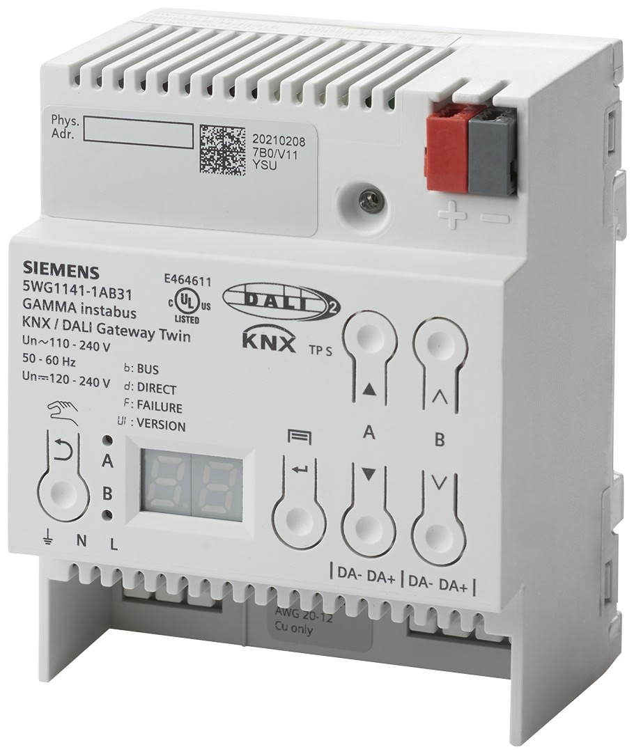 Siemens IBT - N141 31 passerelle KNX DALI twin