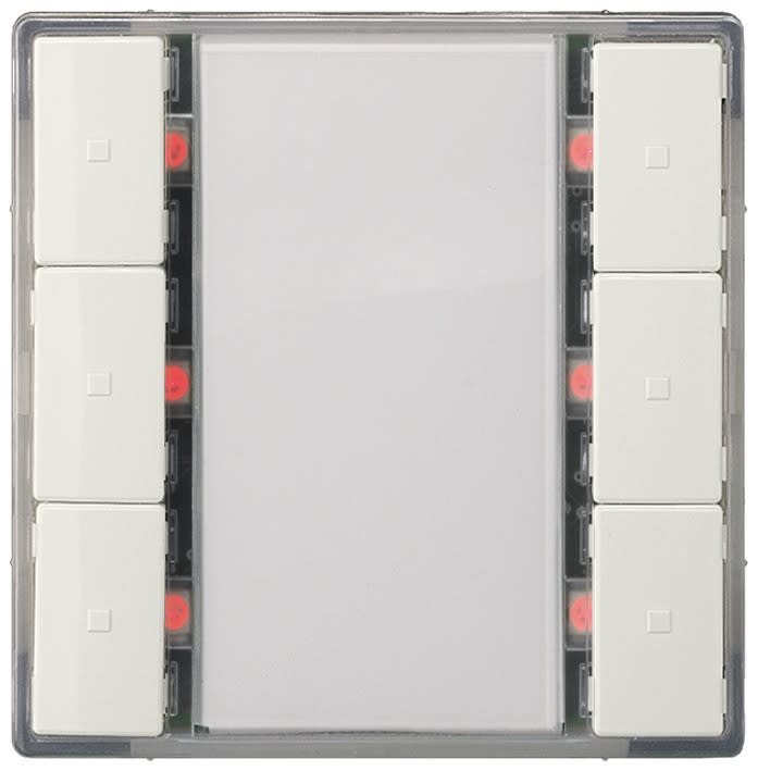 Siemens IBT - Bouton poussoir + led x3 blanc